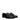 Versace Black Leather Slip-On Loafers