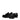 Versace Black Leather Slip-On Loafers