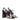 Miu Miu Black Leather Platform Sandals