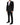 Dolce & Gabbana Dark Gray Jacquard Single Breasted 2 Piece Suit