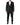 Dolce & Gabbana Dark Gray Wool Single Breasted 2 Piece Suit