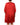 Dolce & Gabbana Red Silk Tiers Fringe Shift Knee Length Dress