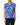 Dolce & Gabbana Blue White Cotton Logo Plaque Women Tank Top