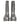 Dolce & Gabbana Metallic Silver Pull On Rain Boots Shoes