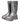 Dolce & Gabbana Metallic Silver Pull On Rain Boots Shoes
