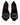 Dolce & Gabbana Black VATICANO Crystal Ribbon Slip On Shoes