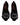 Dolce & Gabbana Black VATICANO Crystal Ribbon Slip On Shoes