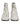 Dolce & Gabbana White Strass DG Logo Heels Ankle Boots Shoes