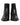 Dolce & Gabbana Black Leather Mid Calf Men Boots Shoes