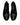 Dolce & Gabbana Black Cross Crystal Slip On Espadrille Shoes