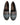 Dolce & Gabbana Blue Gray Woven Leather Buffalo Espadrille Shoes