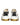 Dolce & Gabbana White Gold Crystal Portofino Sneakers Shoes