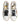 Dolce & Gabbana White Gold Crystal Portofino Sneakers Shoes