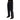 Dolce & Gabbana Black Modal Spandex Straight Logo Trouser Pants