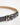 Dolce & Gabbana Metallic Leather Silver Tone Logo Buckle Belt