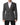 Dolce & Gabbana Dark Gray White Double Breasted Men Suit Blazer