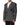 Dolce & Gabbana Dark Gray White Double Breasted Men Suit Blazer