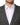 Dolce & Gabbana Dark Gray White Double Breasted Men Suit Blazer