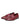 Dolce & Gabbana Burgundy Leather Formal Slip On Shoes