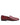 Dolce & Gabbana Burgundy Leather Formal Slip On Shoes