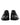 Dolce & Gabbana Black Leather Derby Wingtip Formal Shoes