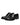 Dolce & Gabbana Black Leather Derby Wingtip Formal Shoes