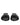 Dolce & Gabbana Black Leather Heels Slides Sandals Shoes