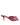 Dolce & Gabbana Pink Leather Heels Slides Sandals Shoes