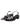 Dolce & Gabbana Black Leather Crystal Ankle Strap Sandals Shoes