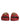 Dolce & Gabbana Red Devotion Matelassé Leather Slides Shoes