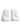 Dolce & Gabbana White Lace Leather Low Top Sneaker Shoes