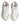 Dolce & Gabbana White Pink Daymaster Low Top Sneakers Shoes