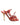 Dolce & Gabbana Coral Python Leather Heels Sandals Shoes