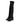 Dolce & Gabbana Black Suede Leather Knee High Boots Shoes