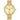 Police Gold Stainless Steel Dress Watch