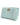 Dolce & Gabbana Mint Green Leather Bifold Continental Clutch Wallet