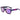 Italia Independent Purple Acetate Sunglasses