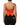 Dolce & Gabbana Red Black Lace Trim Silk Sleeveless Tank Top