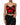 Dolce & Gabbana Red Black Lace Trim Polyester Sleeveless Tank Top
