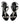 Dolce & Gabbana Black Keira Crystals Heels Sandals Shoes