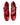 Dolce & Gabbana Red Leather DG Logo Heels Sandals Shoes