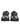 Dolce & Gabbana Black Gray NS1 Low Top Sneakers Shoes