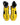 Dolce & Gabbana Yellow Black Sorrento Socks Sneakers Shoes