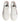 Dolce & Gabbana White Pink Leather Low Top Sneakers Shoes