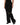 Dolce & Gabbana Black Zip Detailed Wool Straight Leg Pants