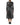 Dolce & Gabbana Black Sequined Long Sleeves Midi A-line  Dress