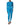 Dolce & Gabbana Blue Nylon Crew Neck Bodycon Jumpsuit Dress