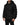 Dolce & Gabbana Black Jacquard Quilted Puffer Hooded Jacket