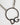 Dolce & Gabbana Silver Tone Brass Chain DG Logo Pendant Men Necklace