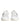 Dolce & Gabbana White Crown Bee Leather Low Top Sneakers Shoes